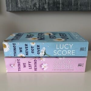 Lucy Score Book Set - Blue and Pink Covers